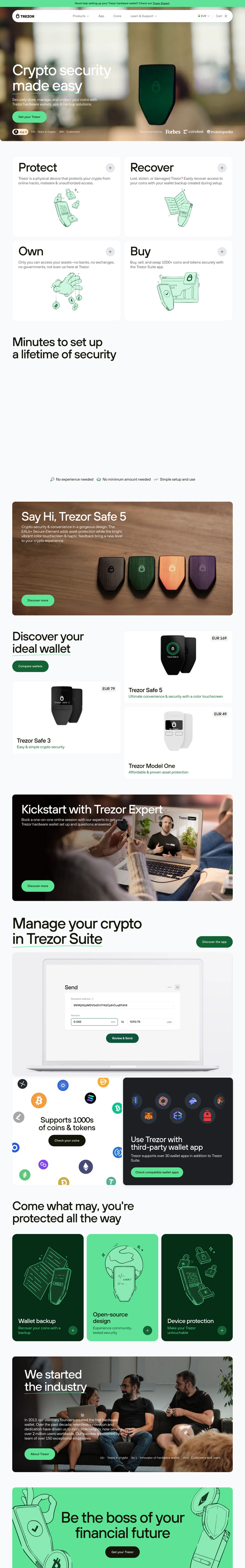 📌 How to Begin with Your Trezor Hardware Wallet