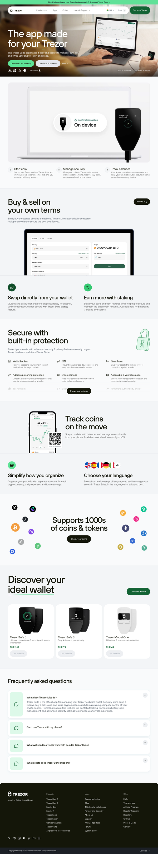 Trezor — Trezor.io/Start Quick Setup & Secure Storage